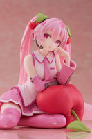 Hatsune Miku (Vocaloid) Desktop Cute Figure, Sakura Miku Cherry Cushion Version