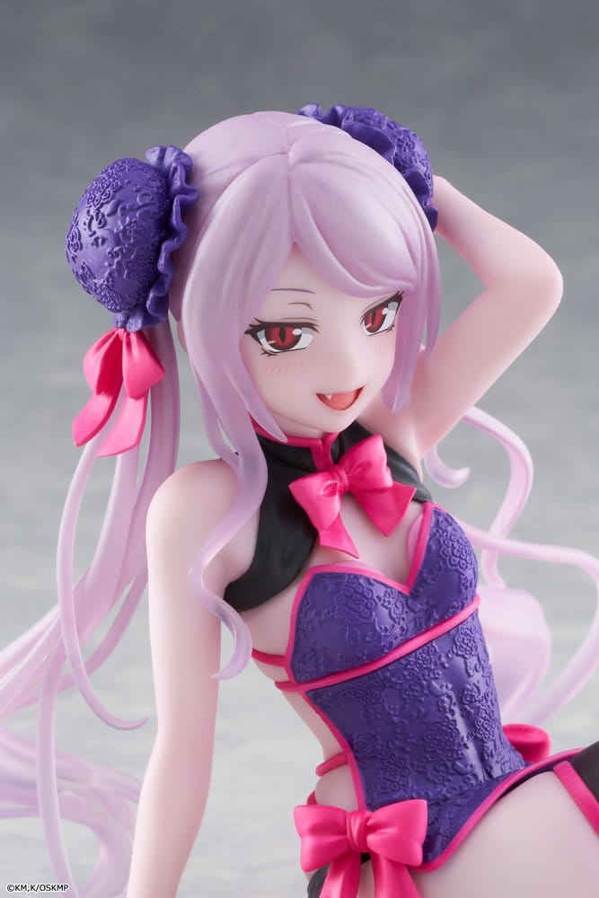 Overlord Desktop Cute PVC Statue Shalltear Chinese Dress Ver. 13 cm