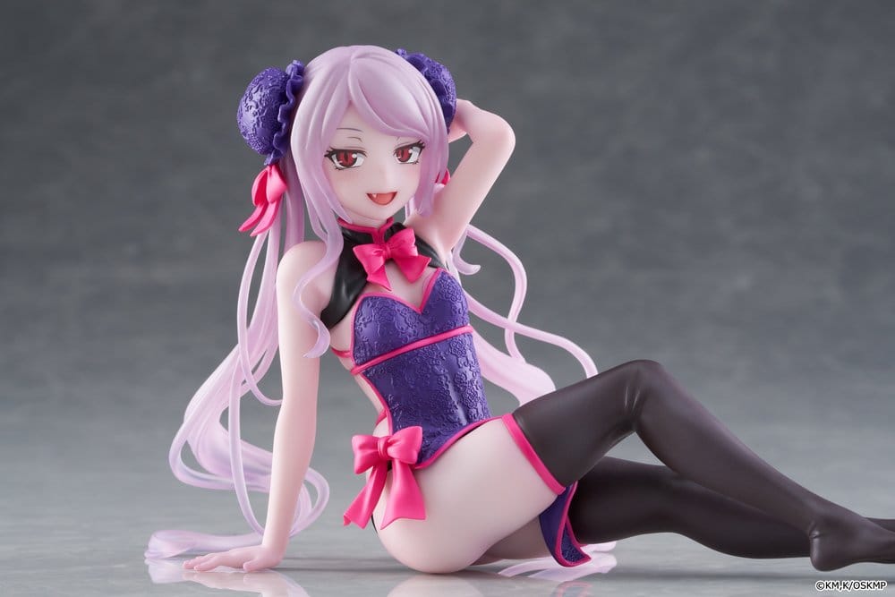 Overlord Desktop Cute PVC Statue Shalltear Chinese Dress Ver. 13 cm
