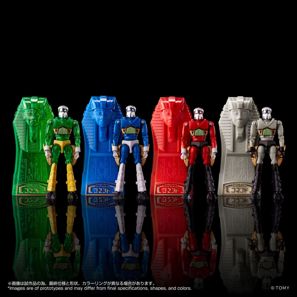 Legacysoul Action Figure Microman Command No. 2 4er Set