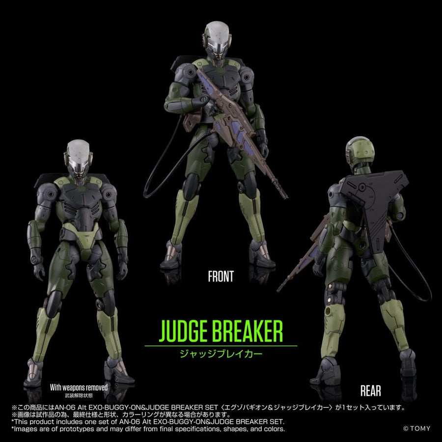 Altered Nano AN-06 Action Figure Alt Exo-Buggy-On & Judge Breaker Set 16 cm