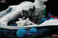 How To Train Your Dragon Statue 1/6 Light Fury & Night Lights 36 cm