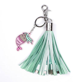 Pusheen - USB Charging Cable 3in1 with Keychain Tassel