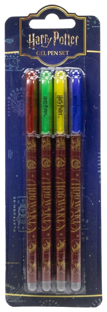 Harry Potter Gel Pens 4-Pack Magical Locations