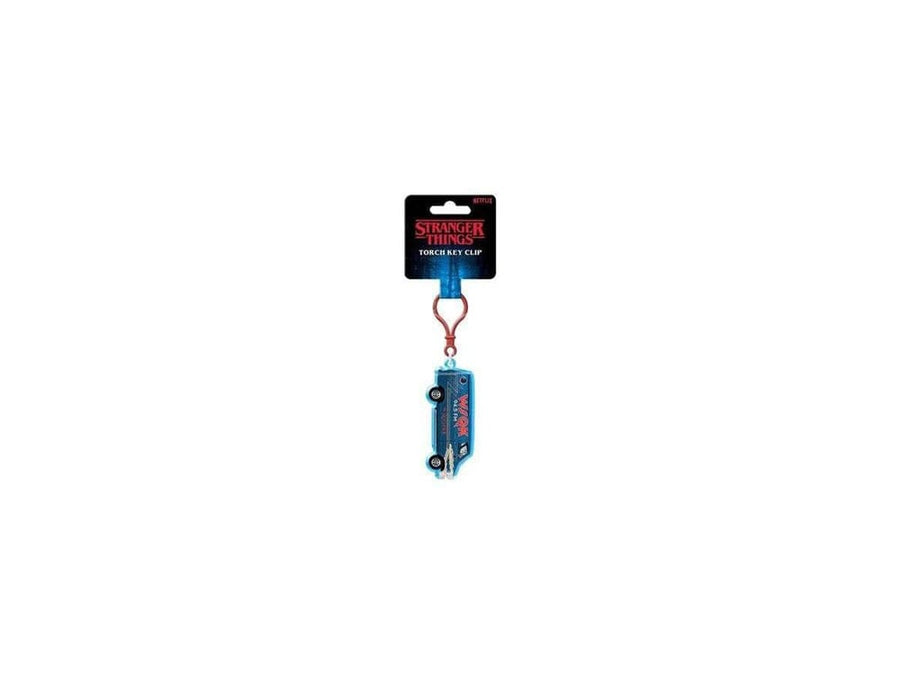 Stranger Things Torch Key Clip Keychain WSQK Van