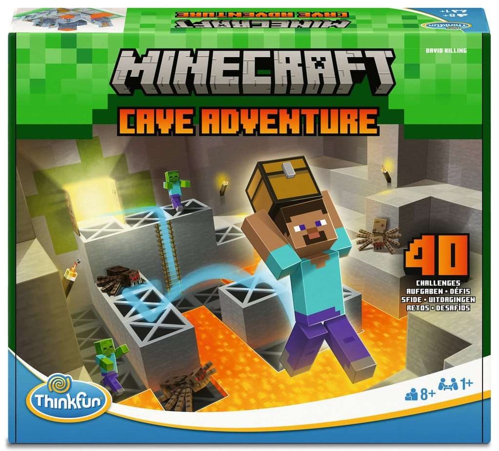 Minecraft Cave Adventure Logic Game