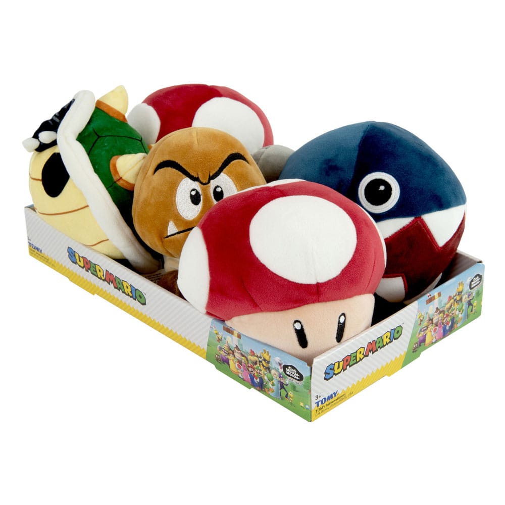 Super Mario Mocchi-Mocchi Junior Plush Figures Wave 11 15 cm Assortment (5)