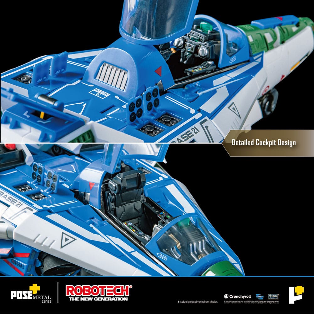 Robotech The New Generation 1/28 Action Figure Combat Alpha Fighter 33 cm