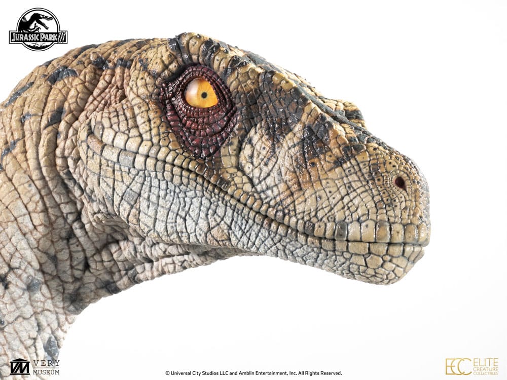 Jurassic Park III Bust Female Velociraptor White Queen 75 cm