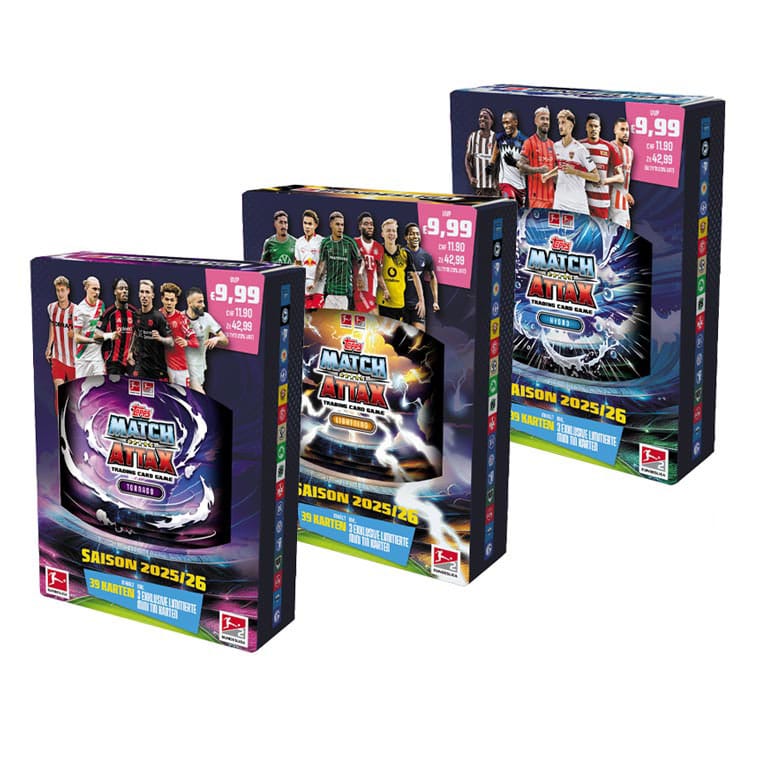 Bundesliga Match Attax Trading Cards 2025/26 Mini Tin *German Version*