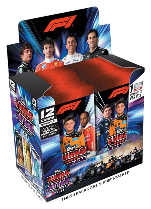 Formula 1 Turbo Attax 2026 Trading Cards Display (24)