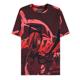 Chainsaw Man T-Shirt Rage all Over Size S