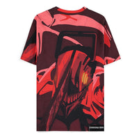 Chainsaw Man T-Shirt Rage all Over Size M