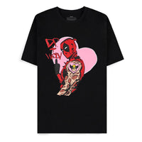 Deadpool T-Shirt I Heart You Size S