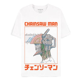 Chainsaw Man T-Shirt Three Tone Chainsaw Size XL