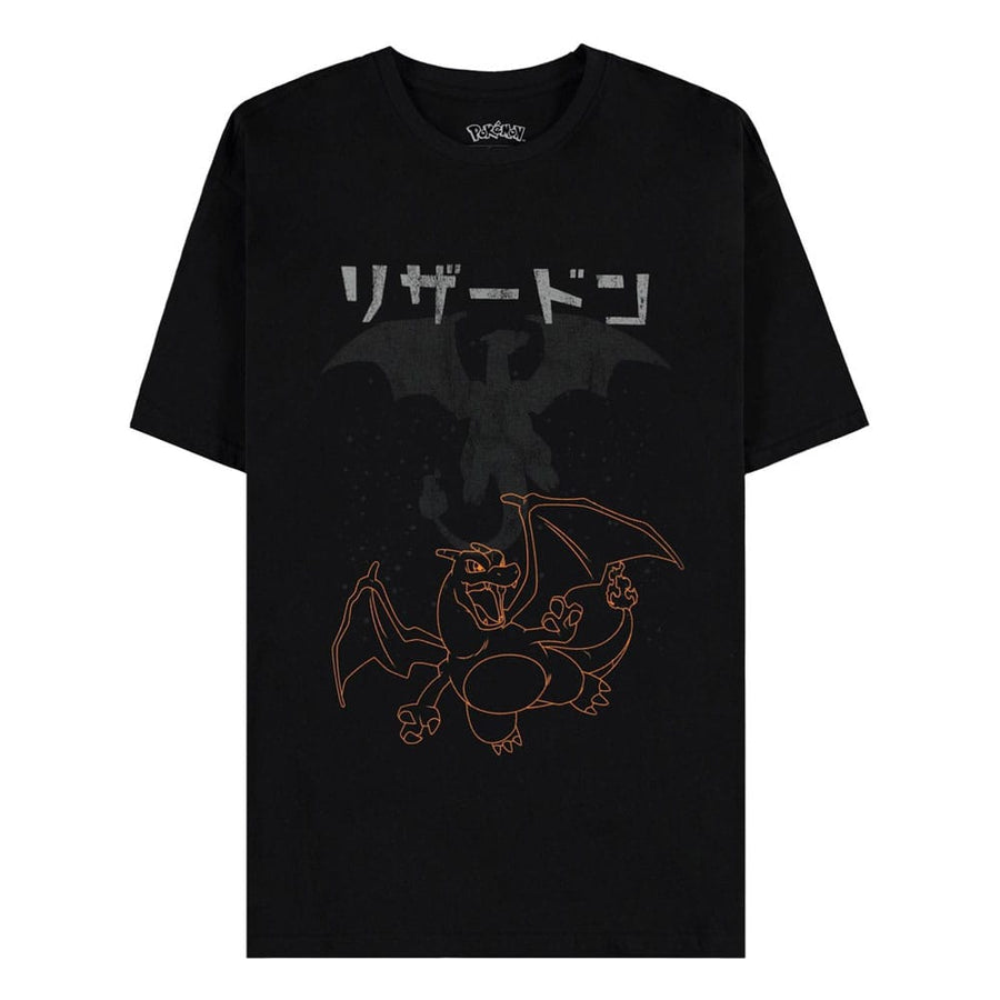 Pokémon T-Shirt Red Charizard Size XL
