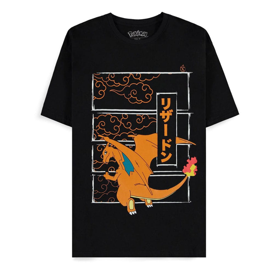 Pokémon T-Shirt Charizard Size L