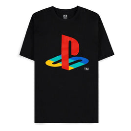 PlayStation T-Shirt Logo Black  Size L