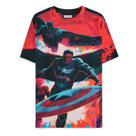 Captain America Brave New World T-Shirt Character Size L