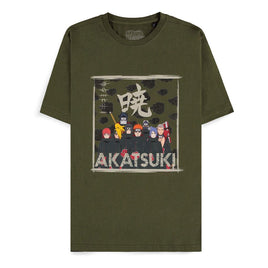 Naruto Shippuden T-Shirt Akatsuki Clan Size XL