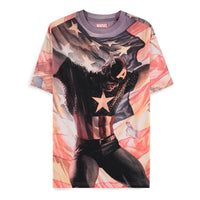 Captain America Brave New World T-Shirt Digital American Size L