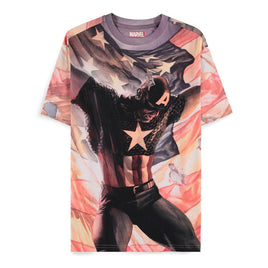 Captain America Brave New World T-Shirt Digital American Size XL