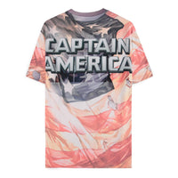 Captain America Brave New World T-Shirt Digital American Size L