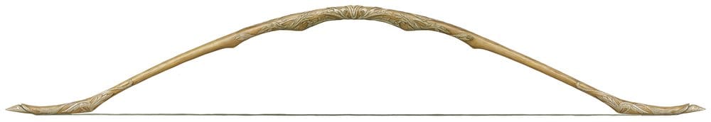 Lord of the Rings Replica 1/1 Legolas Lothlorien Bow with arrow 97 cm