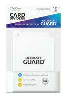 Ultimate Guard Card Dividers Standard Size (10) - White