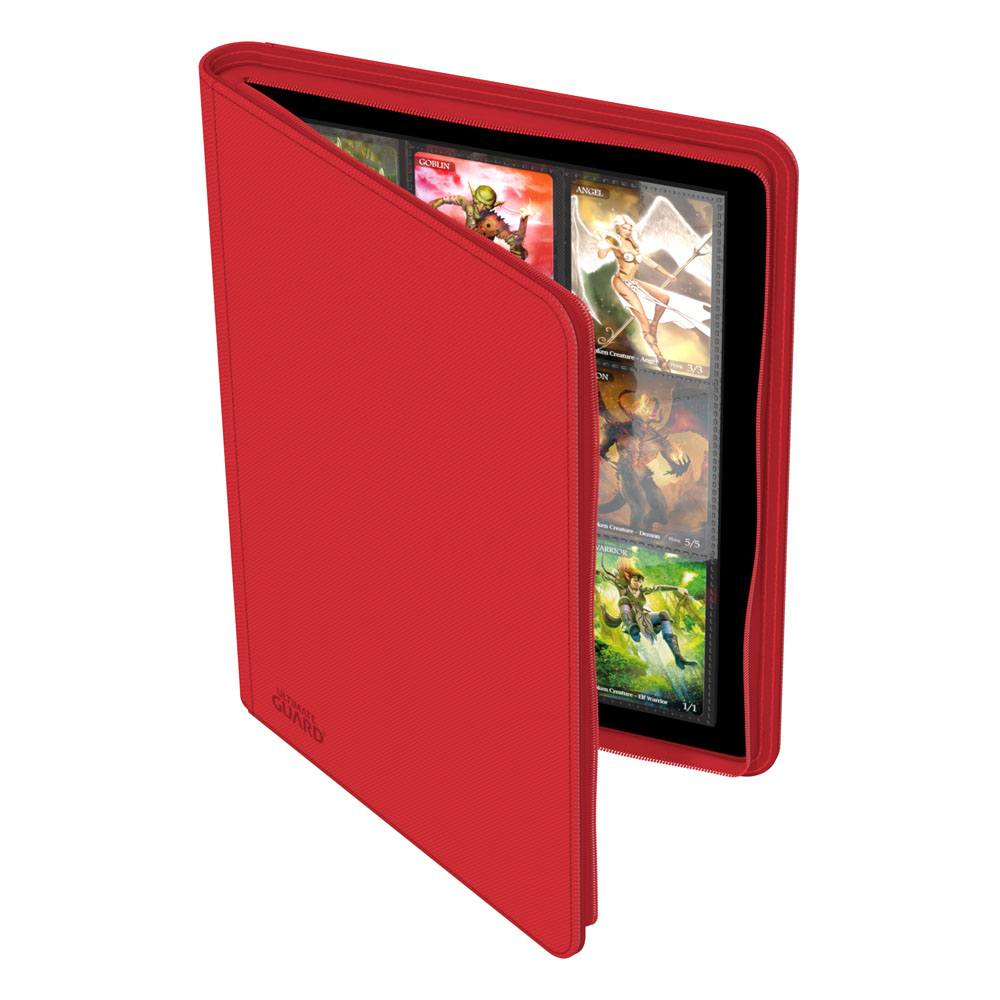 Ultimate Guard Zipfolio 360 18-Pocket Xenoskin - Red