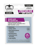 Ultimate Guard Premium Soft Sleeves for Board Game Cards Big Square (50)