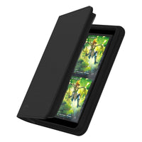 Ultimate Guard Zipfolio 160 8-Pocket Xenoskin - Black