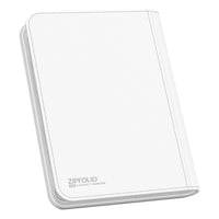 Ultimate Guard Zipfolio 160 8-Pocket Xenoskin - White