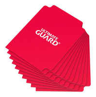 Ultimate Guard Card Dividers Standard Size (10) - Red