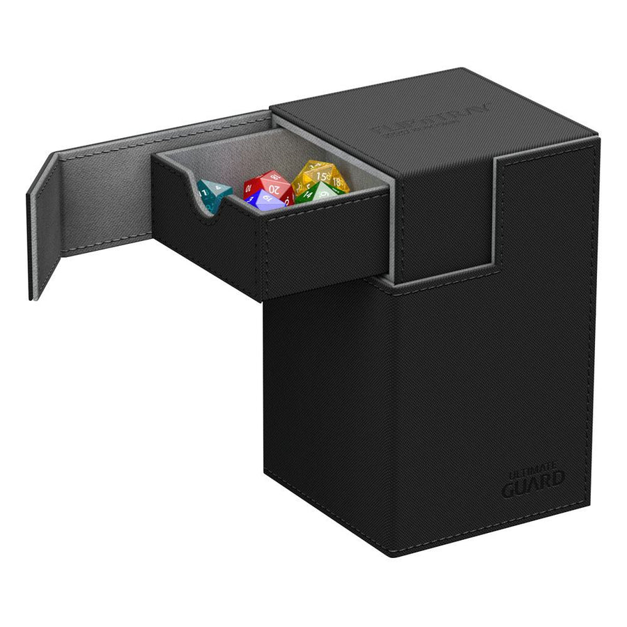 Ultimate Guard Flip´n´Tray  Deck Case 100+ Standard Size XenoSkin Black