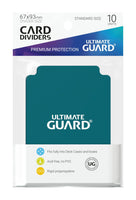 Ultimate Guard Card Dividers Standard Size (10) - Petrol