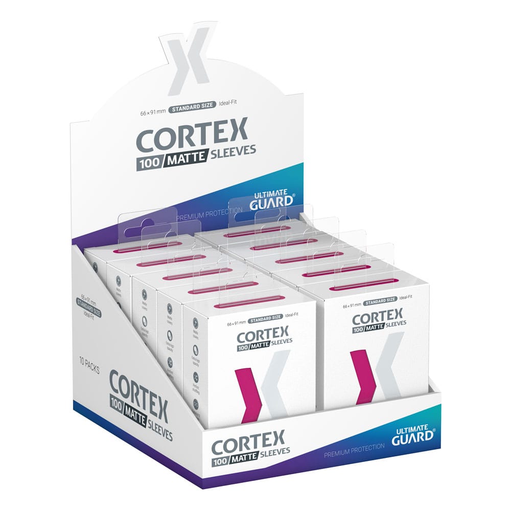 Ultimate Guard Cortex Sleeves Matte Standard Size (100) - Pink