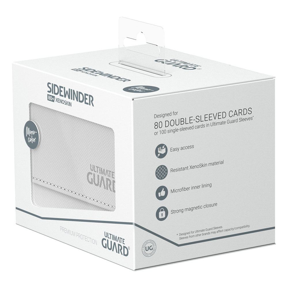 Ultimate Guard Sidewinder 80+ Xenoskin - White