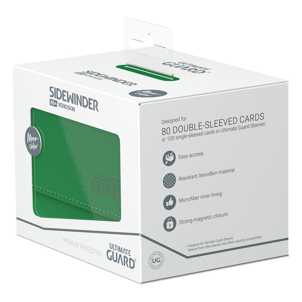 Ultimate Guard Sidewinder 80+ Xenoskin - Green