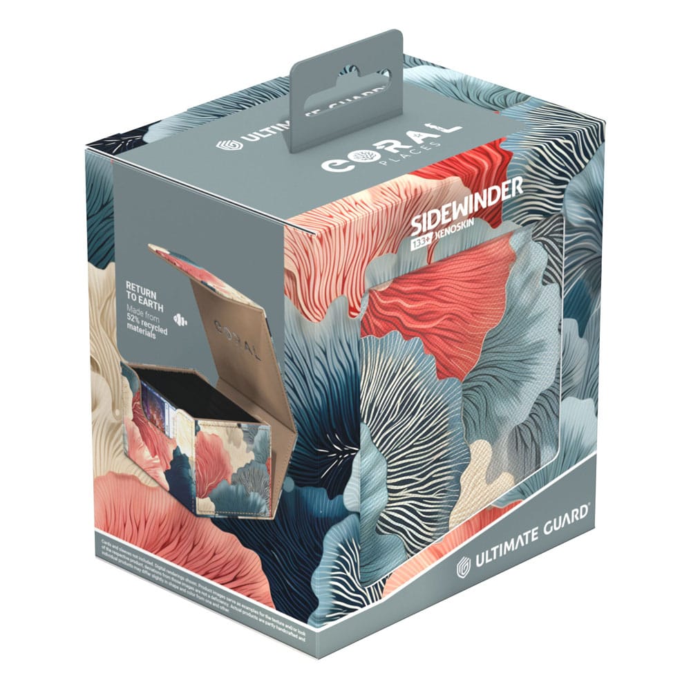 Ultimate Guard Sidewinder 133+ Xenoskin "Coral Places" - Reef Flowers