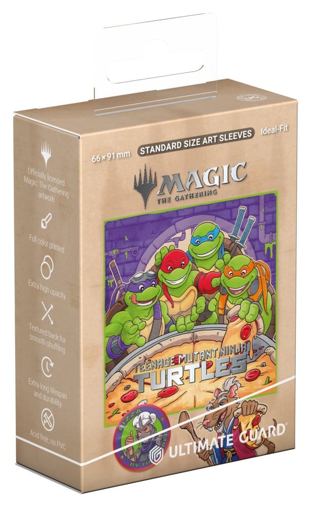 Ultimate Guard Art Sleeves Magic: The Gathering | Teenage Mutant Ninja Turtles - Pizza Box