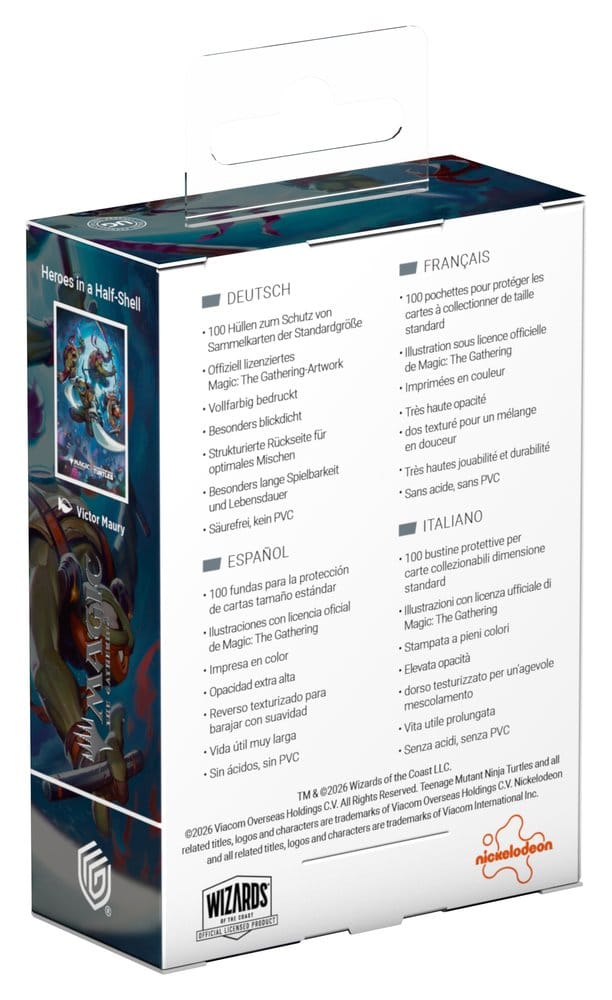 Ultimate Guard Art Sleeves Magic: The Gathering | Teenage Mutant Ninja Turtles - Heroes in a Half Shell