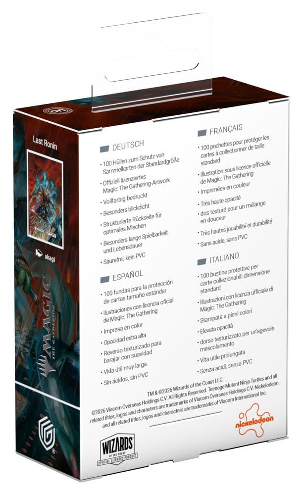 Ultimate Guard Art Sleeves Magic: The Gathering | Teenage Mutant Ninja Turtles - Last Ronin