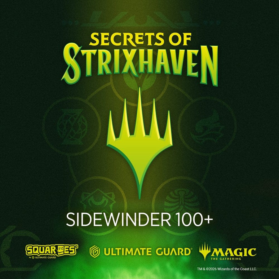 Ultimate Guard Sidewinder 100+ Xenoskin Magic: The Gathering "Secrets of Strixhaven" - Blue Mythic 1 (Alternate Art)