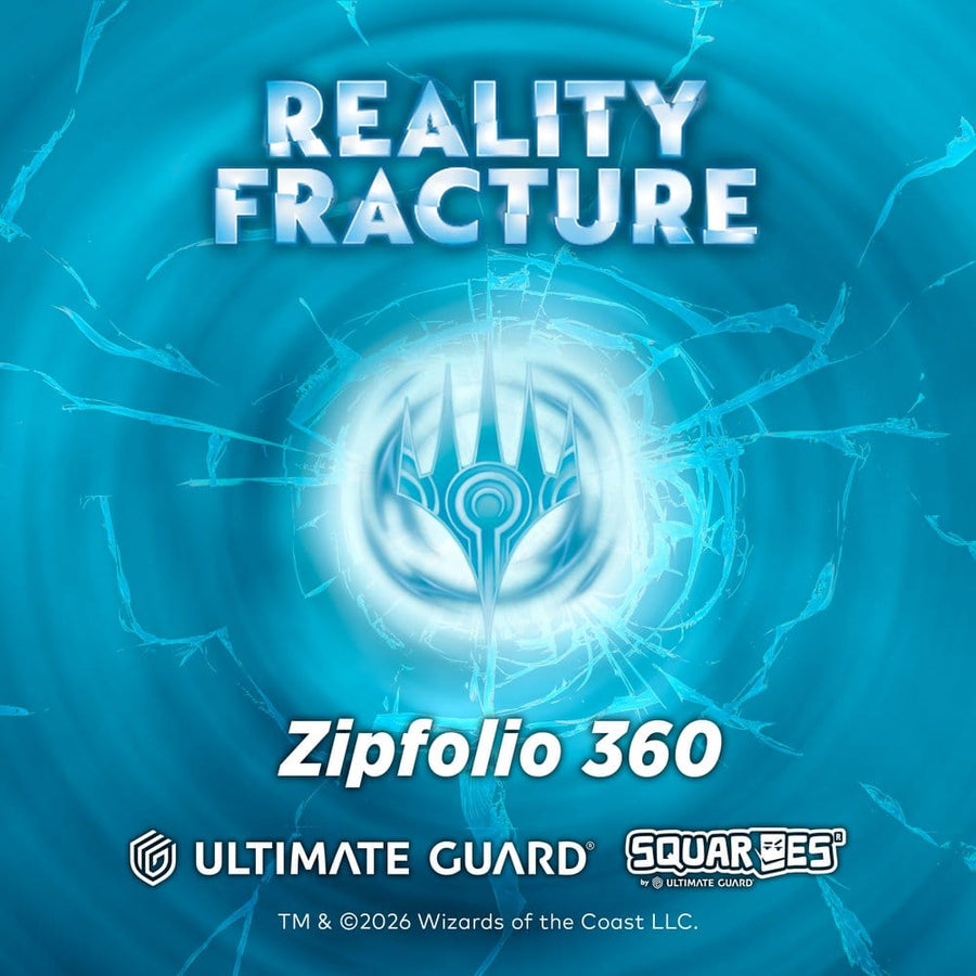 Ultimate Guard Zipfolio 360 Xenoskin Magic: The Gathering "Reality Fracture" - Red Mythic / Blue Mythic