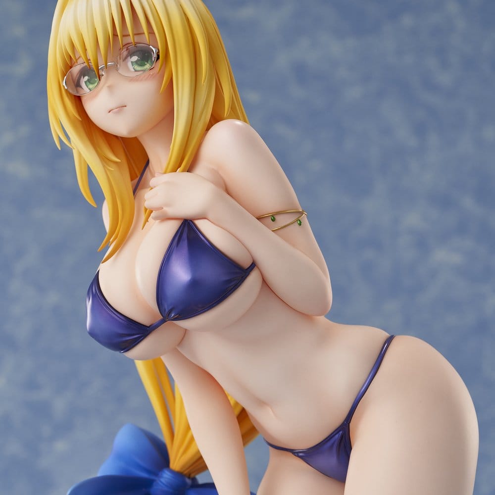 To LOVE-Ru Darkness Swimsuit Series PVC Figure 1/4 Tearju Lunatique Reissue 36 cm