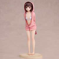 Swimsuit Hoodie Misaki (Original Character) Illustration by Jonsun