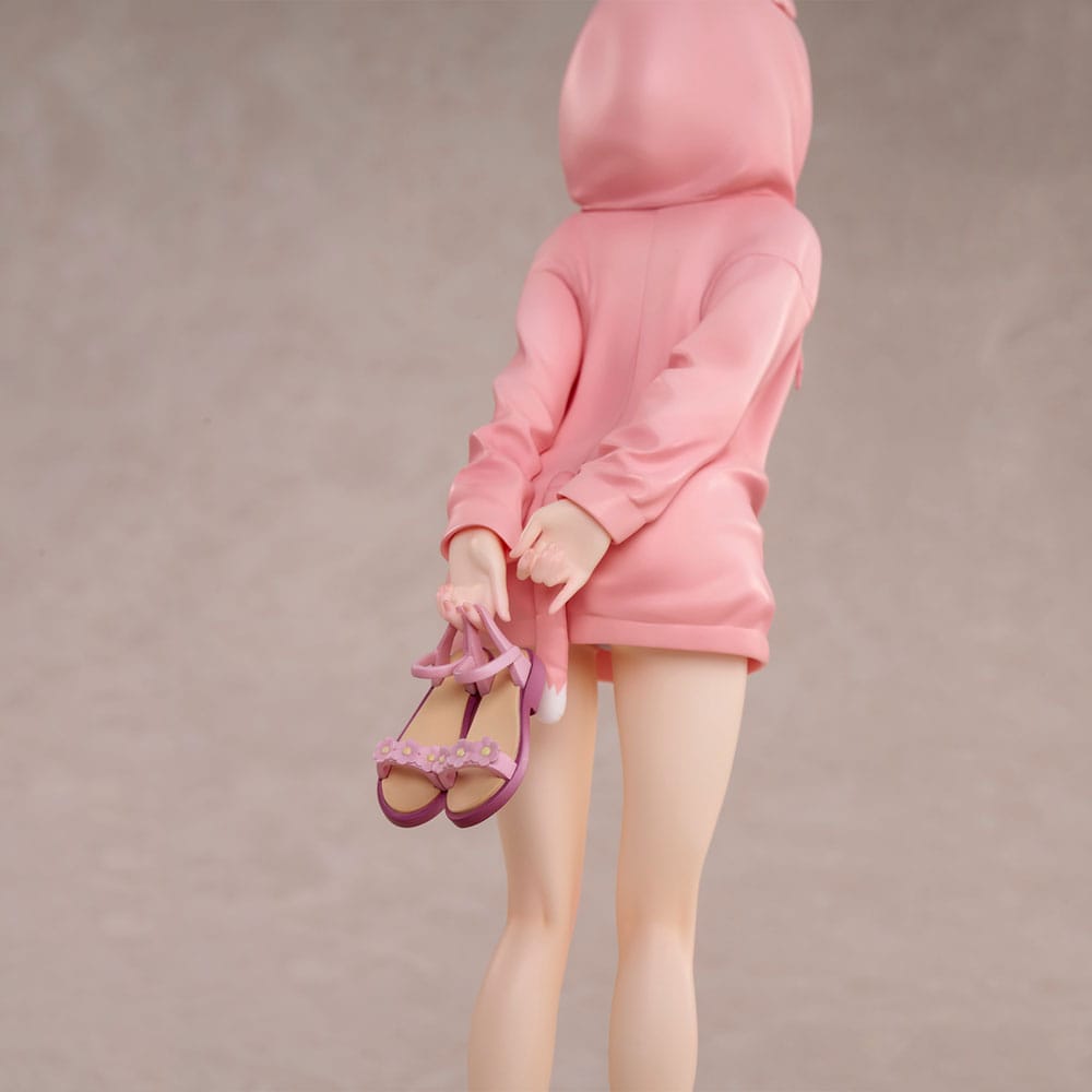 Swimsuit Hoodie Misaki (Original Character) Illustration by Jonsun