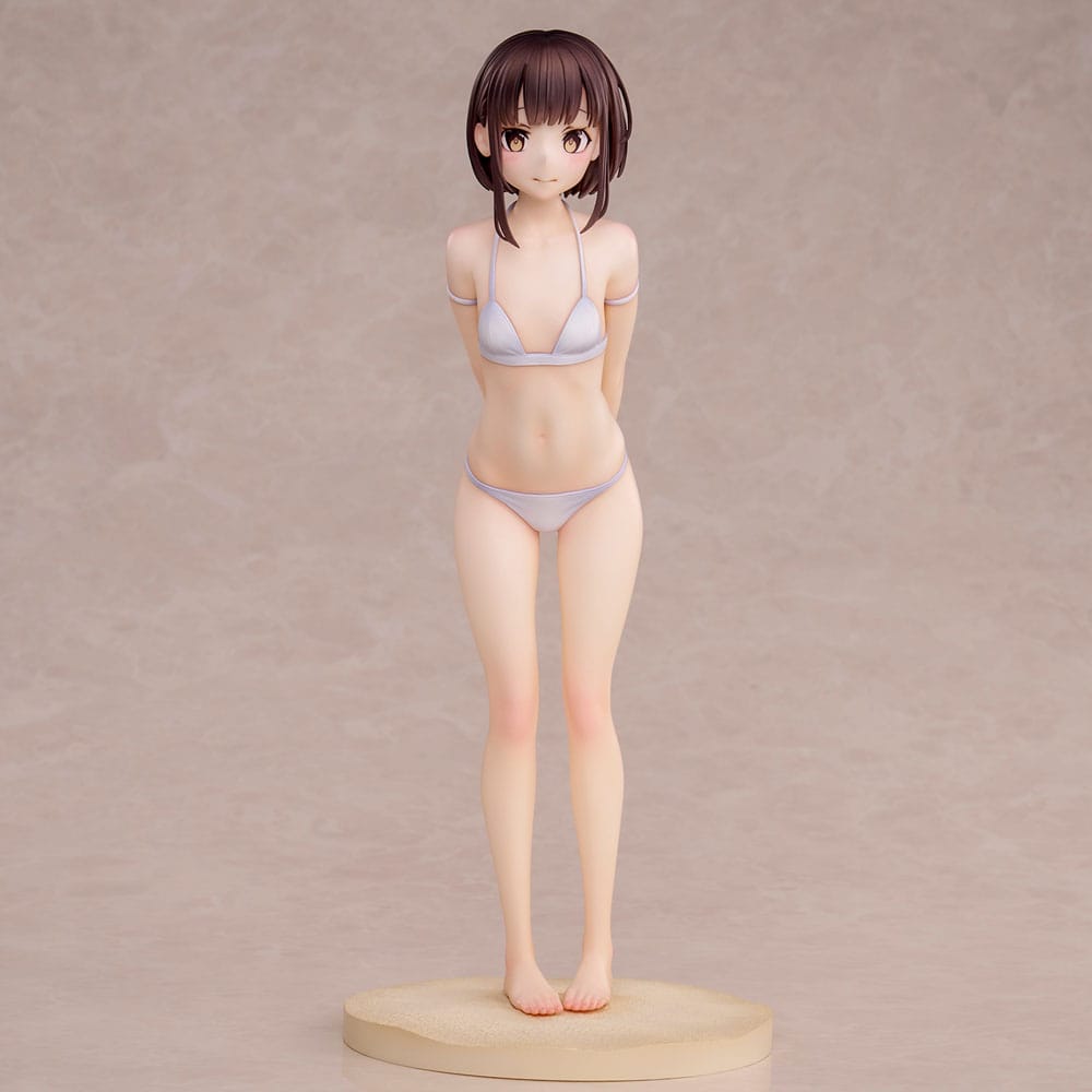 Swimsuit Hoodie Misaki (Original Character) Illustration by Jonsun