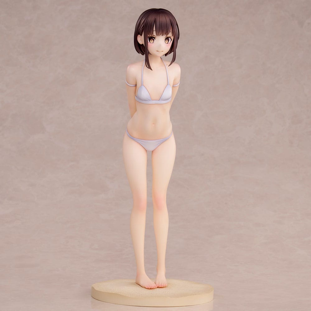 Swimsuit Hoodie Misaki (Original Character) Illustration by Jonsun